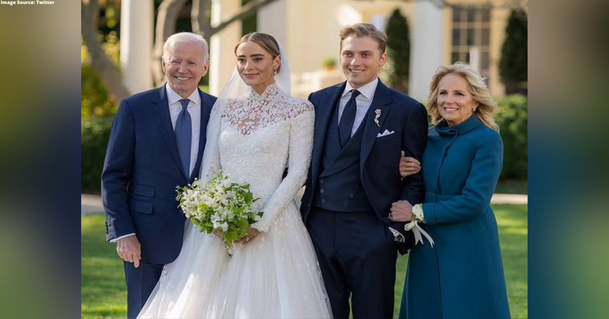 US President Joe Biden's granddaughter Naomi ties the knot in historic White House wedding